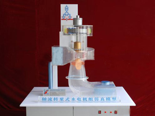 軸流轉(zhuǎn)漿式水輪機模型