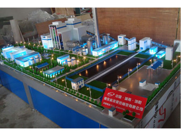 雙機(jī)組電廠(chǎng)沙盤(pán)模型