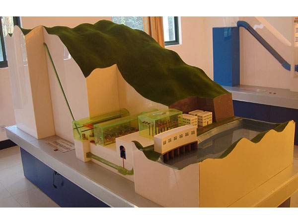 抽水蓄能電站整體模型